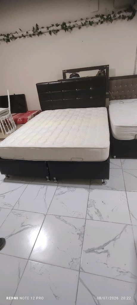 çift kişilik yatak baza başlık tagım şeklinde sıfırdan farksız Siirt - 3