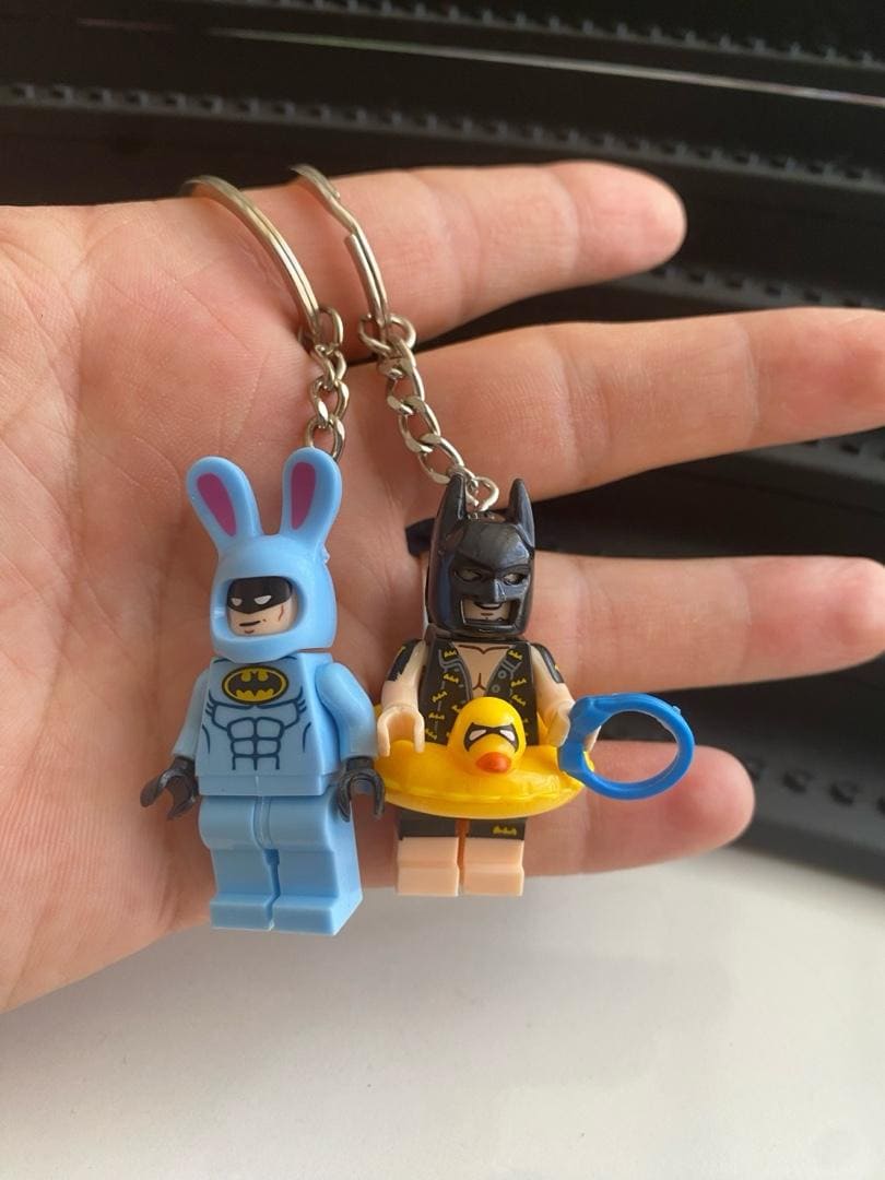 Lego Winnie the Pooh (ayı), Piglet, Eeyore (eşek), Joker Anahtarlık - 5