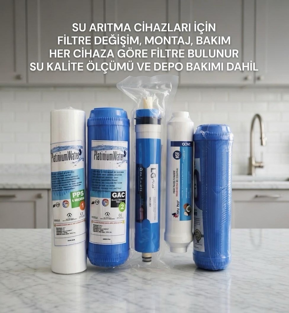SU ARITMA CİHAZLARI FİLTRE DEĞİŞİMİ KAMPANYASI- MONTAJ DAHİL 1.700 TL. - 11