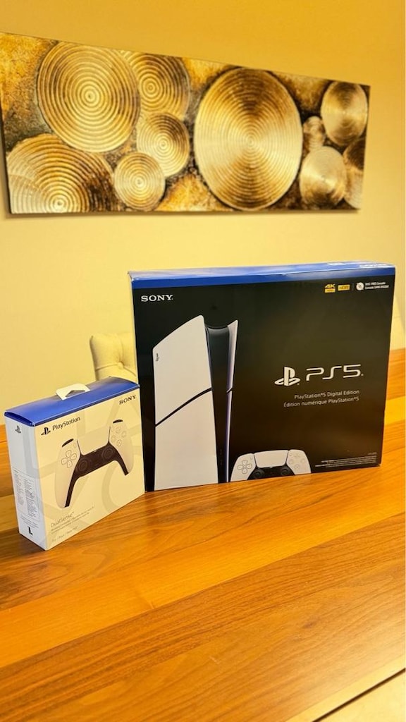 sıfır kutusunda ps5 slim 1 tb çift kol - 4