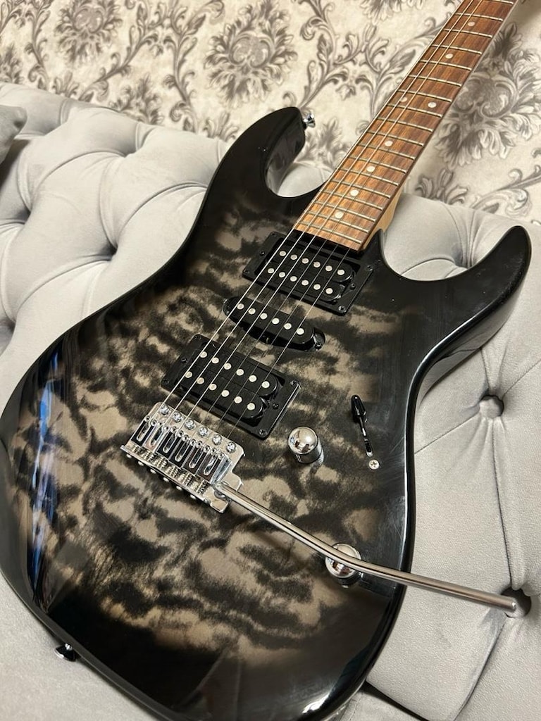 İbanez Grx70qa Elektro Gitar Siyah - 3