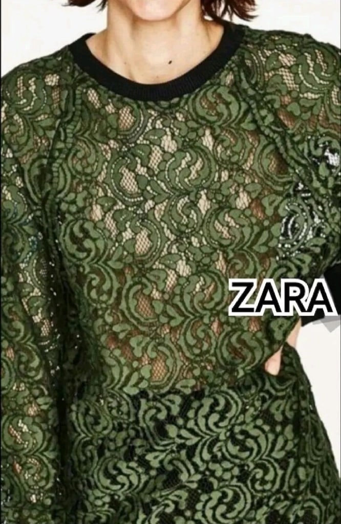 ZARA DANTEL GÜPÜR KROŞE BLUZ SWEAT Twist İpekyol beymen
