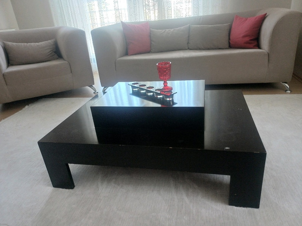 salon koltuk takımı, yemek masası, 8 sandalye ve orta sehpa - 10