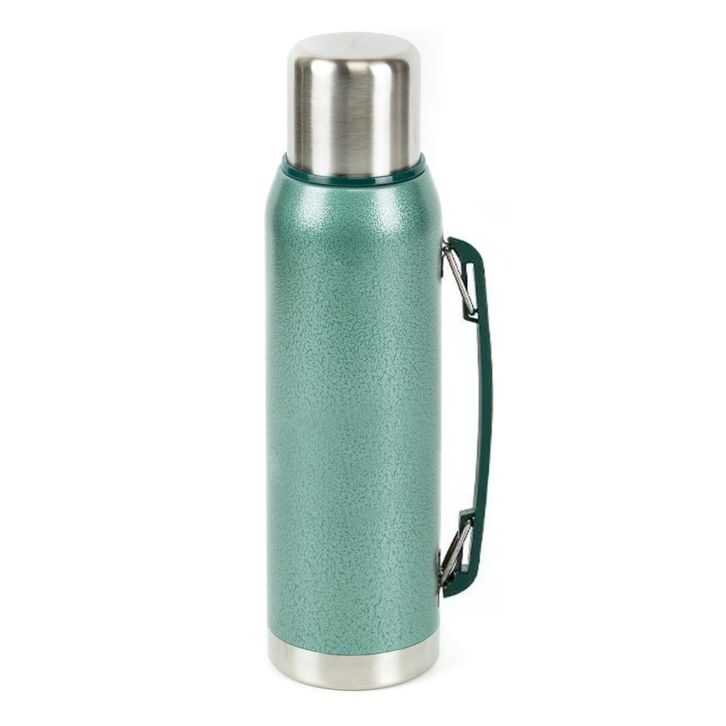 PASLANMAZ ÇELİK YEŞİL 1000 ML VAKUMLU TERMOS - 2
