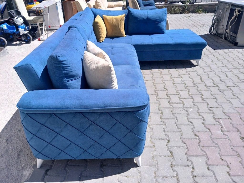Yataklı sandıklı köşe l koltuk - 2