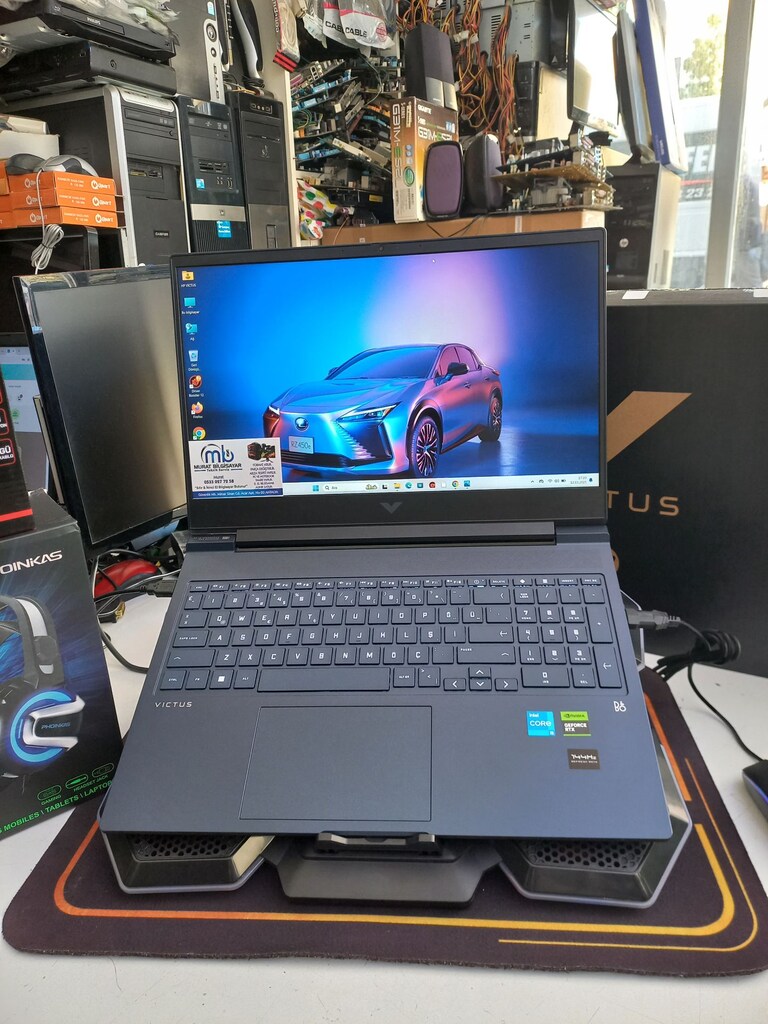 HATASIZ!!!HP VİCTUS İ5 13 NESİL 16 GB RAM 512 GB SSD M2 RTX 4050 - 8