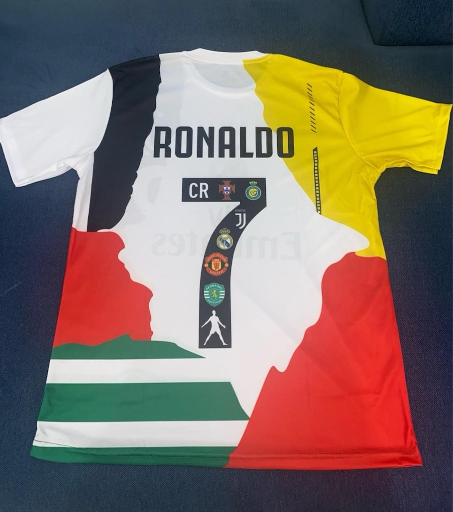 Cristiano Ronaldo Özel Tasarım Forma. Koleksiyonluk L BEDEN SIFIR