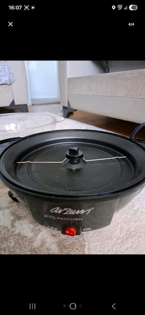 Mısır patlatma makinesi - 2