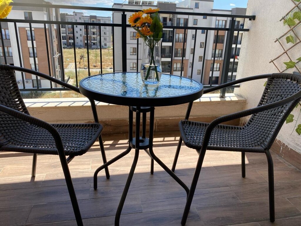 bahçe balkon masa sandalye takım - 2