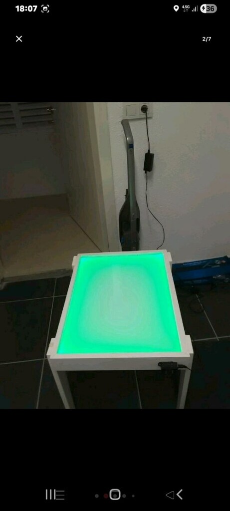 LED ışıklı çocuk oyun masası - 5