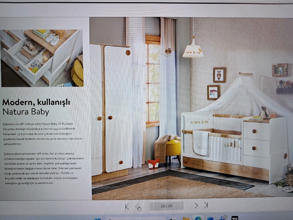 Büyüyen bebek karyolası ve şifonyeri - 2