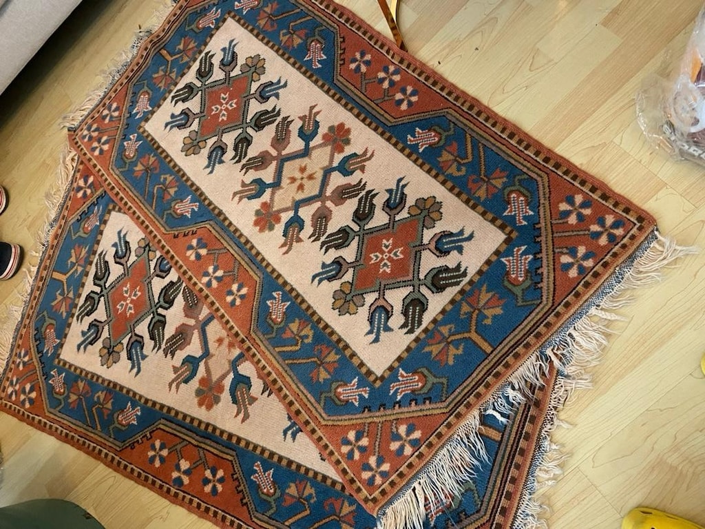 el dokuma Milas halısı - 6