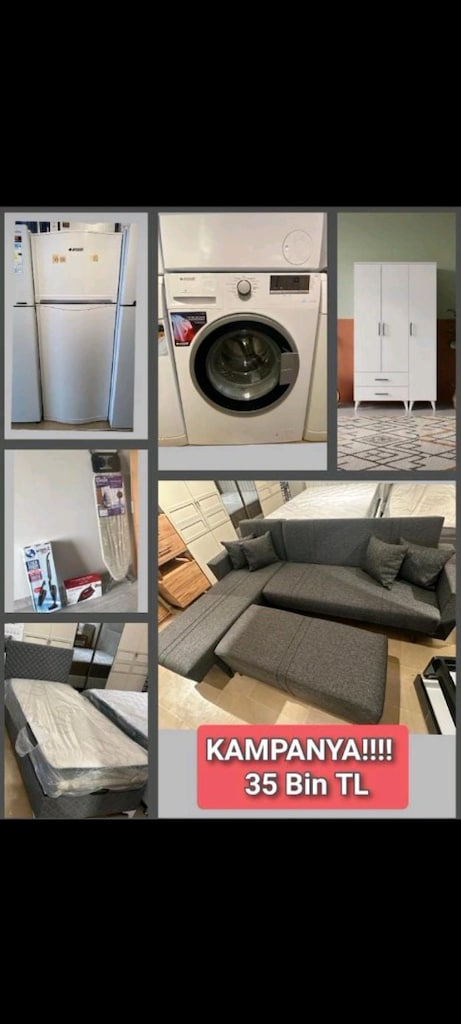 Toplu Ev Eşyası 1+1 2+1 Bekara Memura