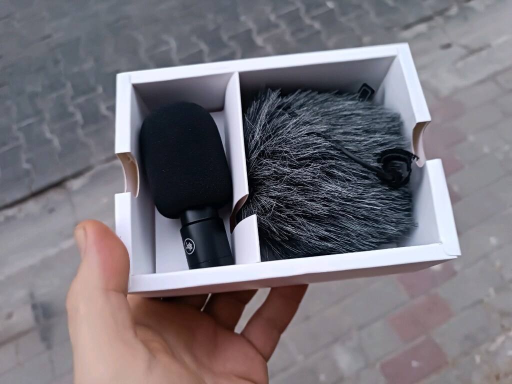 mikrofon ( kamera ve telefon uyumlu) youtube için ideal /Mackie EM-93M - 3