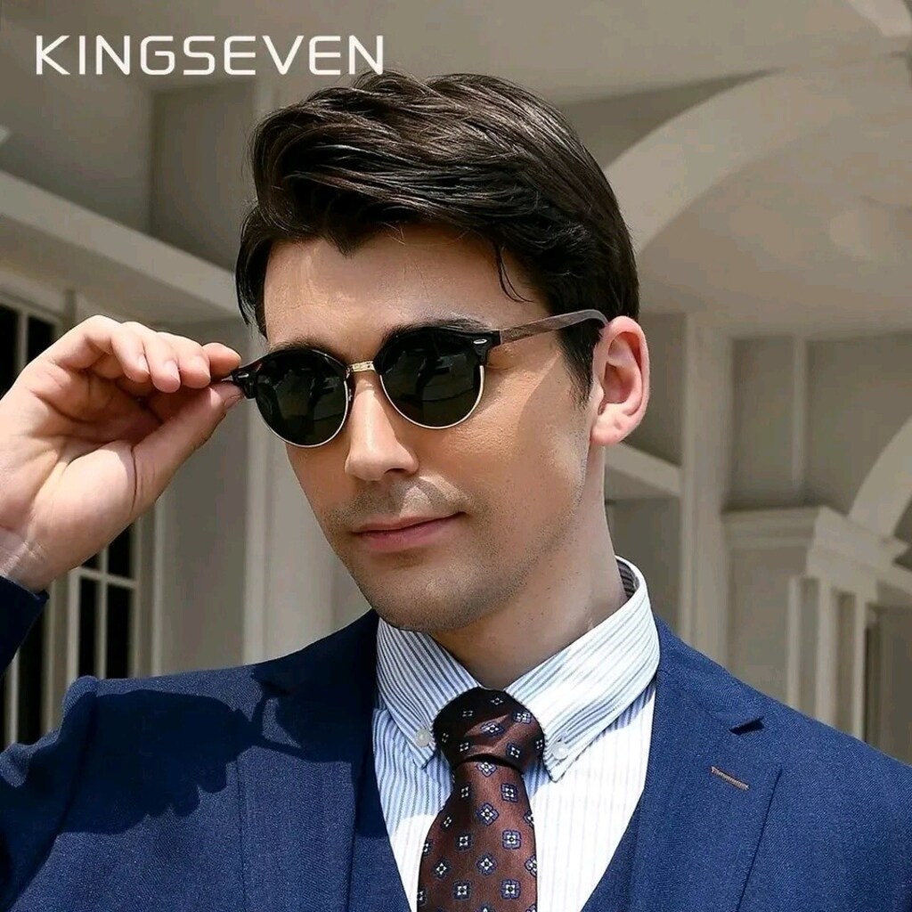 Kingseven erkek polarize güneş gözlüğü gözlük - 2