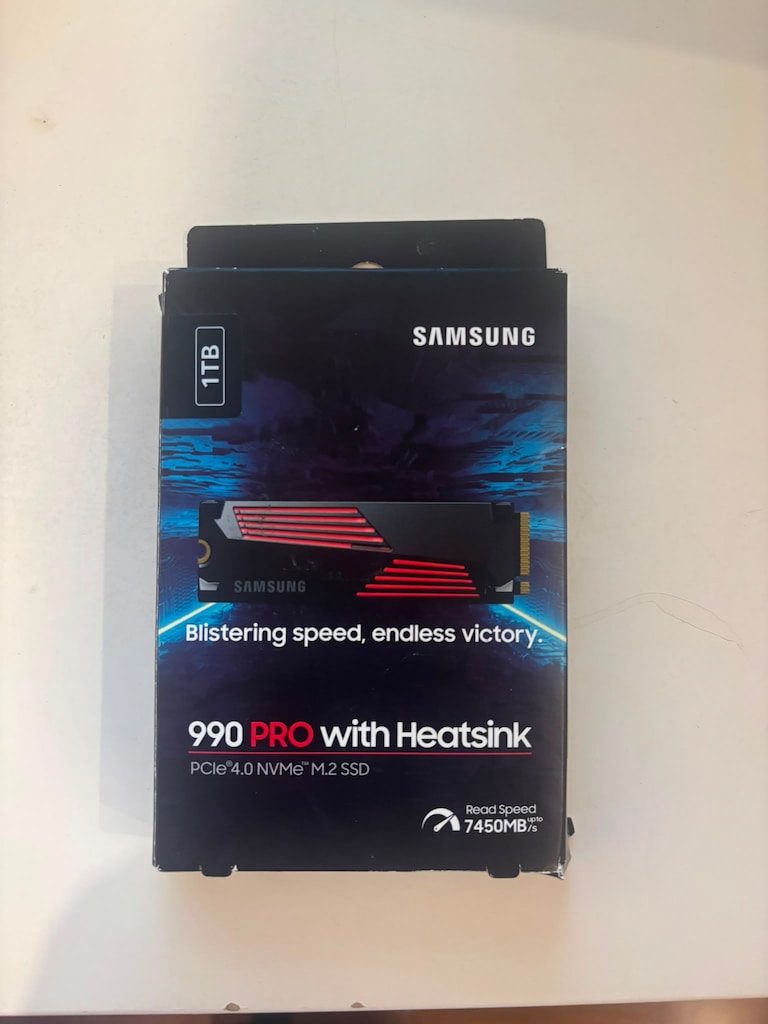 Samsung 990 PRO 1TB Heatsink PCIe 4.0 NVMe SSD - SIFIR AYARINDA