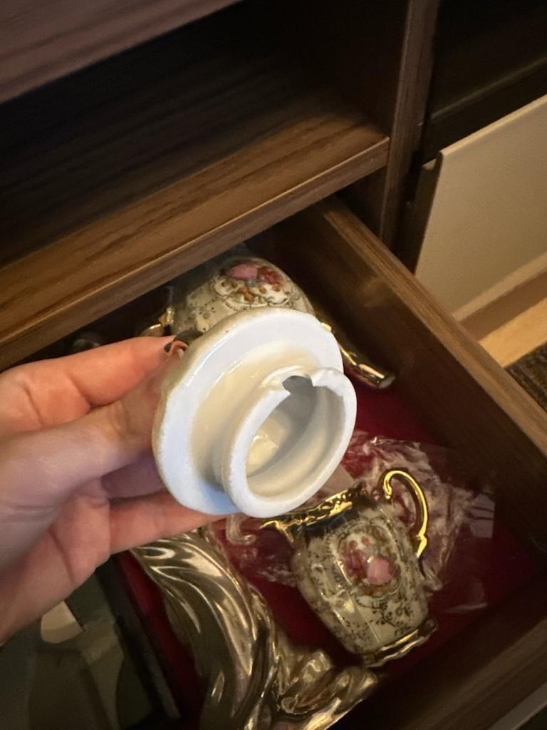Vintage çaydanlık/sütlük - 3