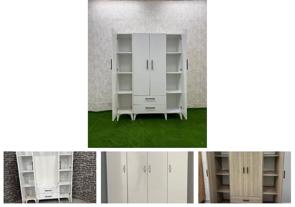 4 kapaklı elbise dolabı vnrodbrnwe - 4