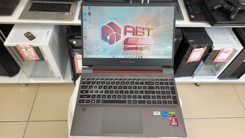 ABT BİLİŞİM – Excalibur G870 | i5-13420H | 16 GB | RTX 4050 6 GB - 9