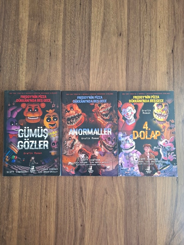 FREDDY'NİN PİZZA DÜKKANI KİTAP SETİ 16 KİTAP - 3