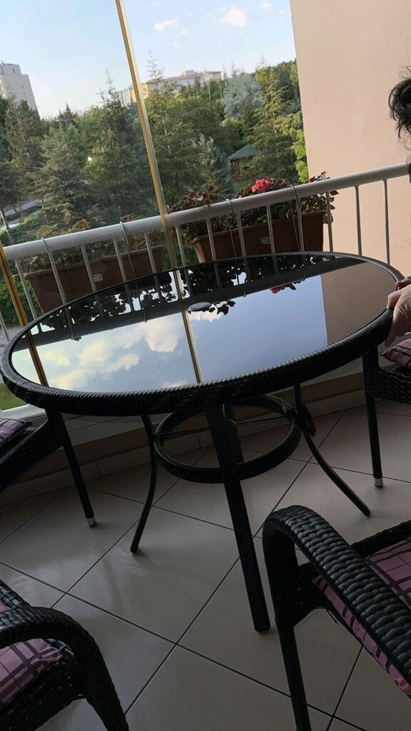 rattan balkon ve bahçe takim - 7