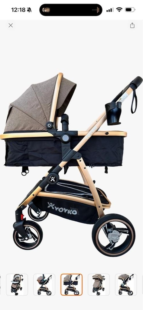 Yoyko Portbebe bebek arabası - 8