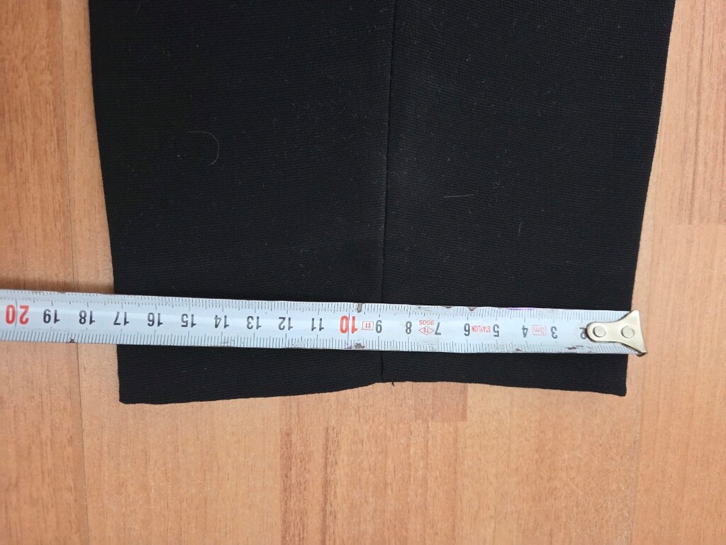 Siyah Klasik Kesim Pantolon Kadın - 4