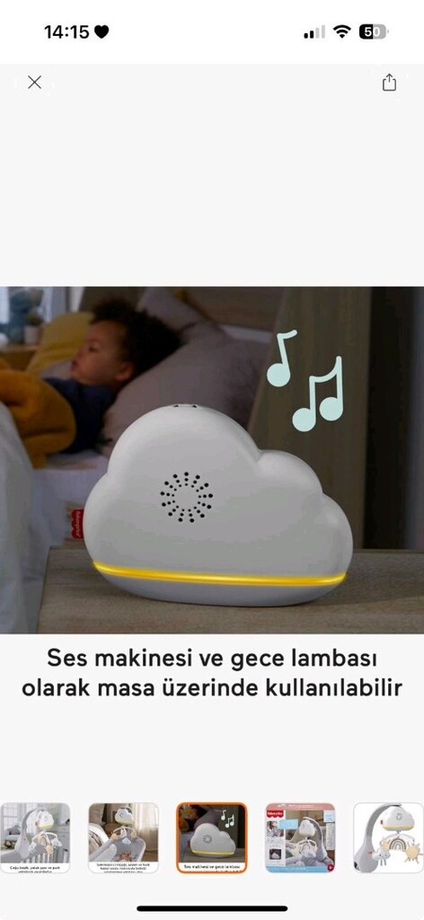 Fisher-price Mutlu Gökyüzü Dönence - 5