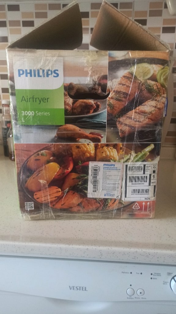 Philips Airfryer 4.1 Litre - Aksesuarlı, Garantili ve Kutulu - 7