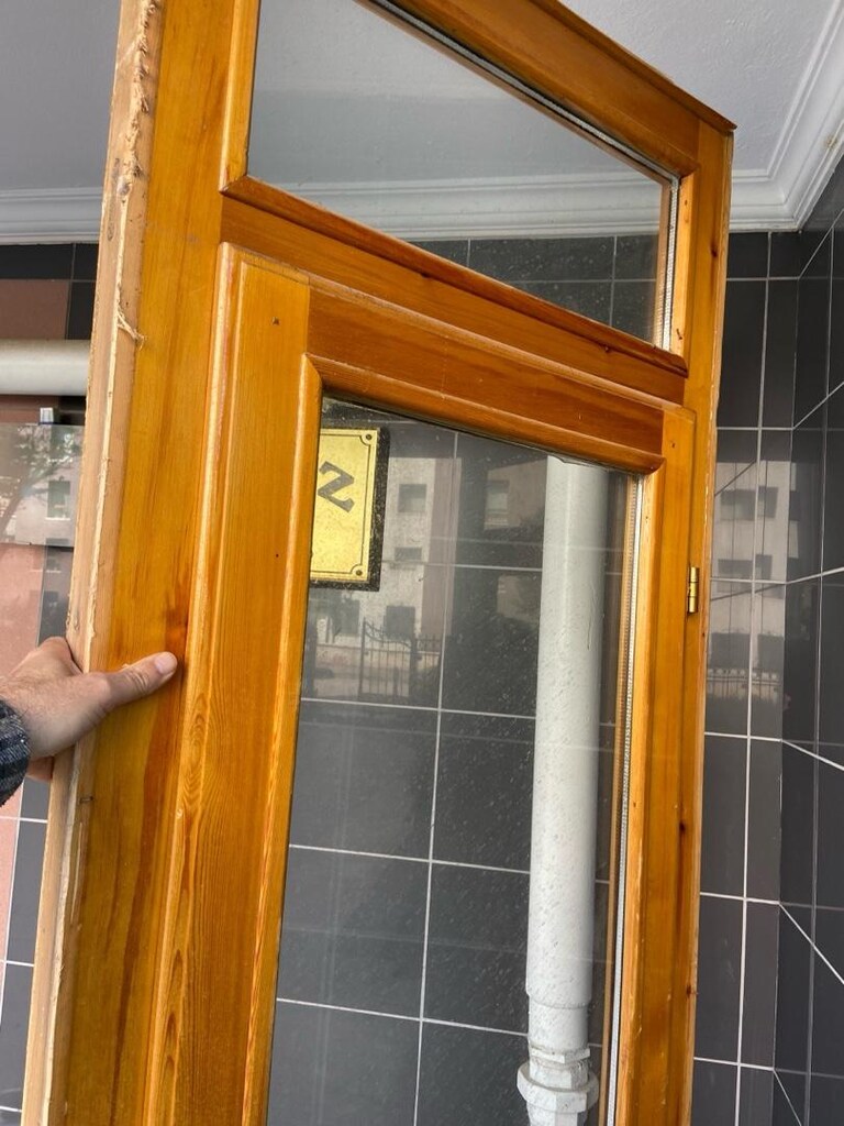 ahşap balkon kapısı - 4