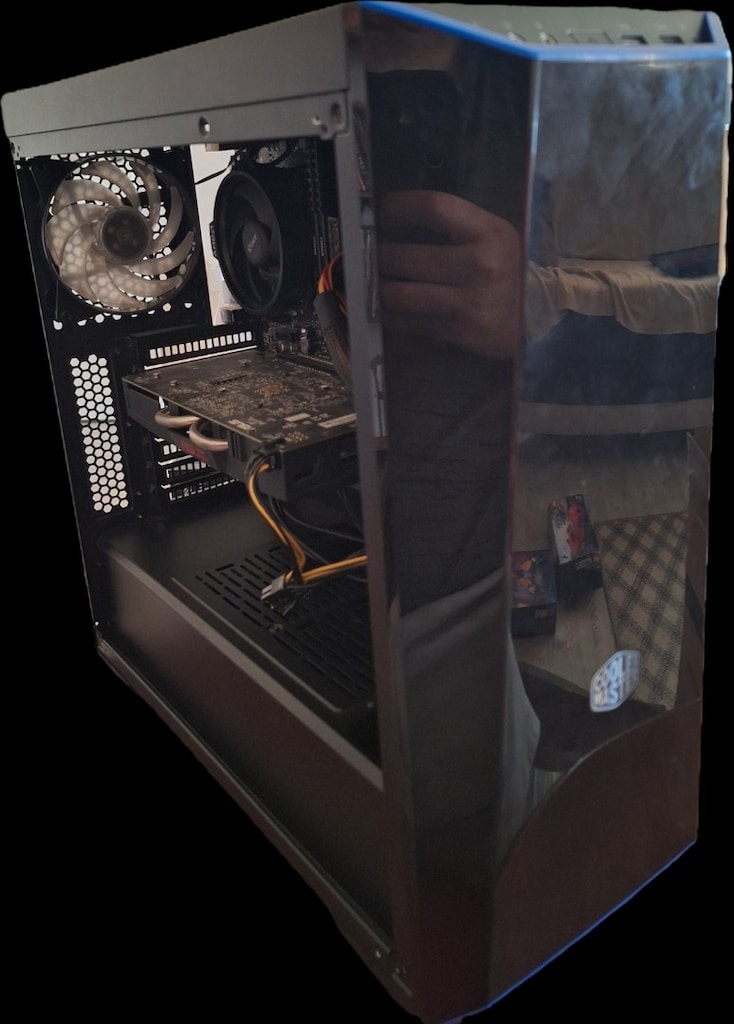 Asus RX 570 Ekran Kartlı Toplama PC + AOC 24 inç Monitör - 2