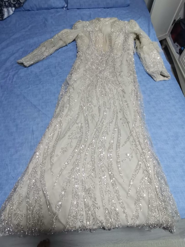 tesettür abiye taşlı - 5