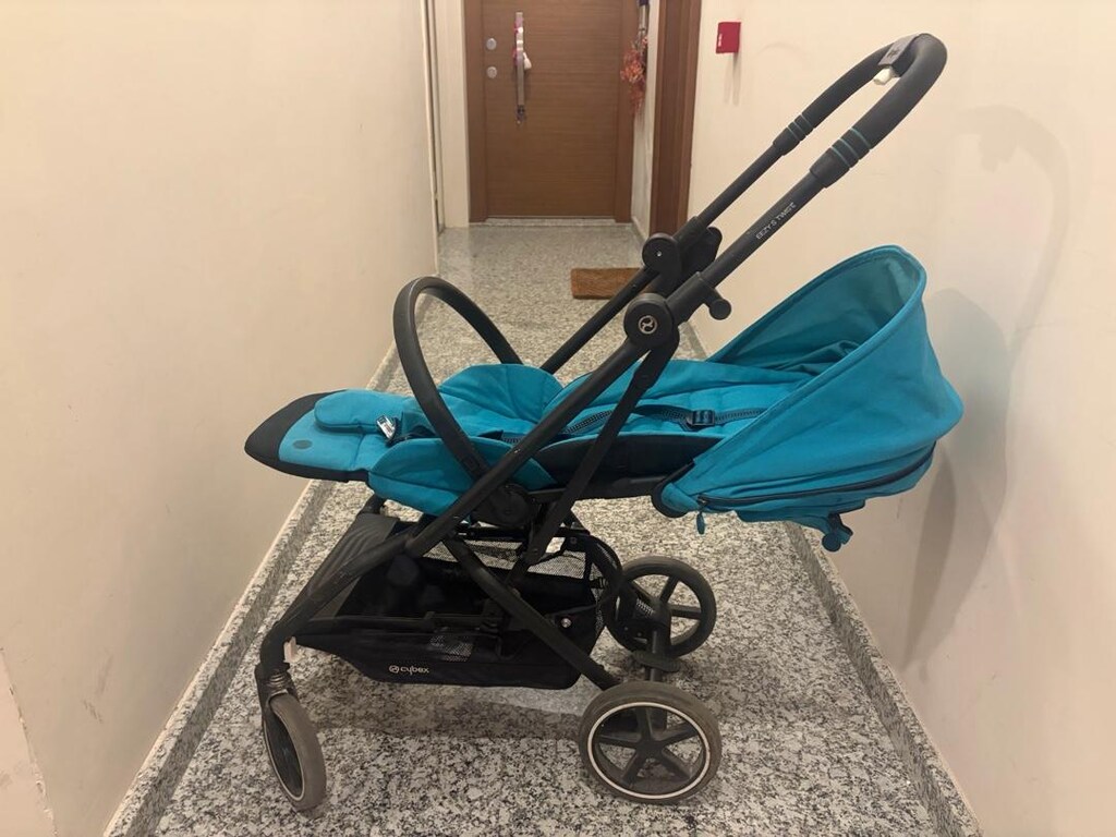 cybex easy twist 360 derece dönen bebek arabası acil - 7