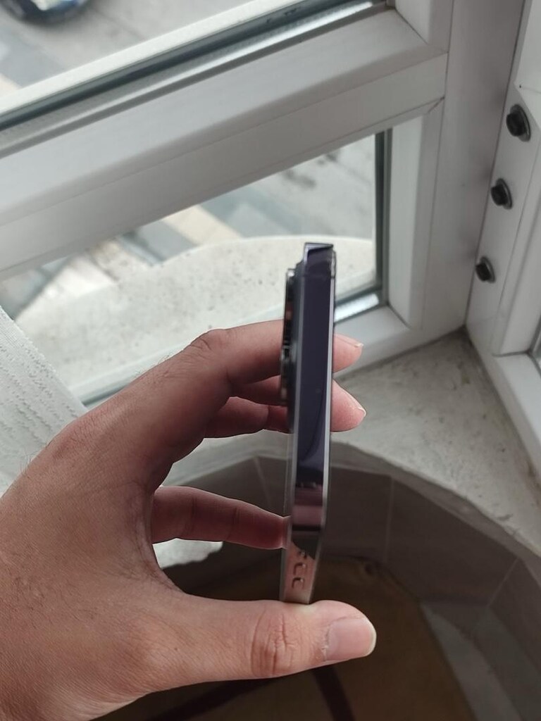 İphone 14 Promax 128 gb mor türkiye cihaz - 8
