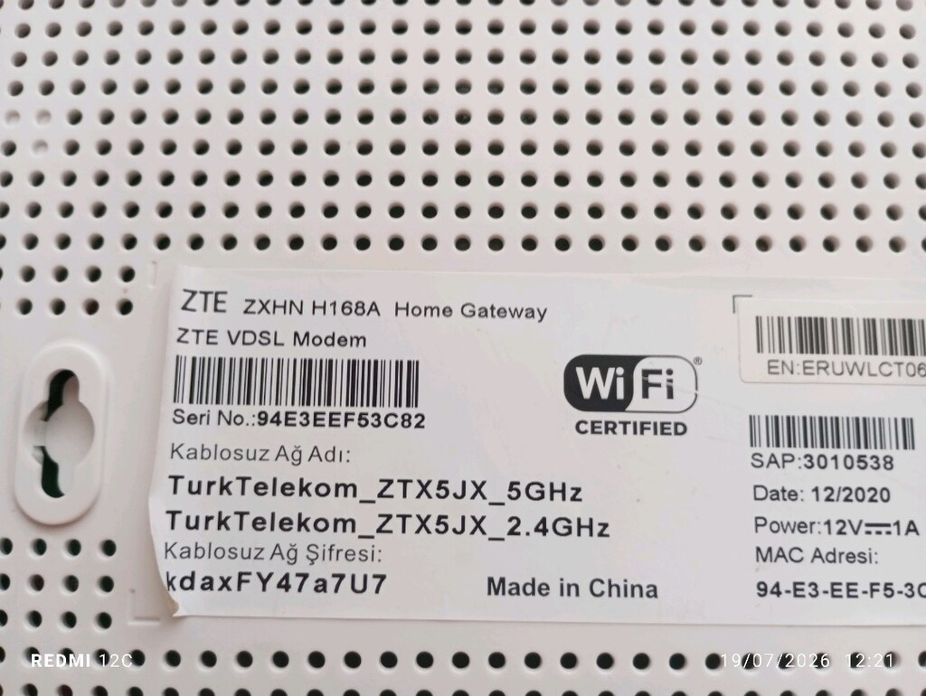 2.4 ve 5 GHz VDSL modem - 3