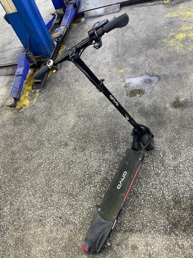 onvo 007 Scooter Pil sağlam elektrikli bisiklet takas olur - 3