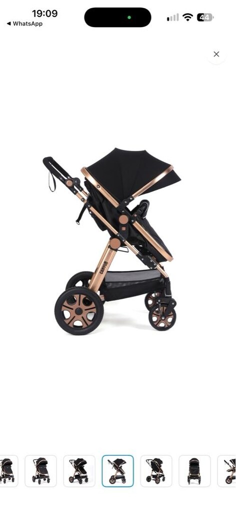 E bebek baby plus canyon travel sistem bebek arabası - 2