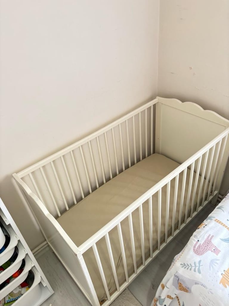 ikea hensvik beşik karyola bebek yatak - 3