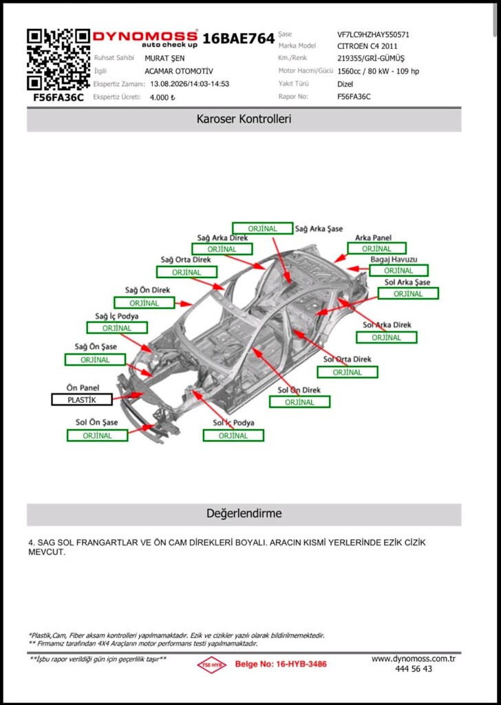 Citroen C4 Dizel Otomatik - 4