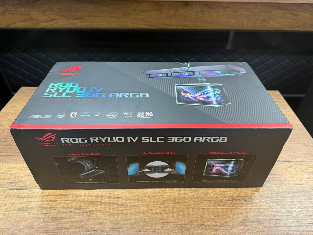 ASUS ROG RYUO IV SLC 360 ARGB 360mm Siyah İşlemci Sıvı Soğutucu - 3