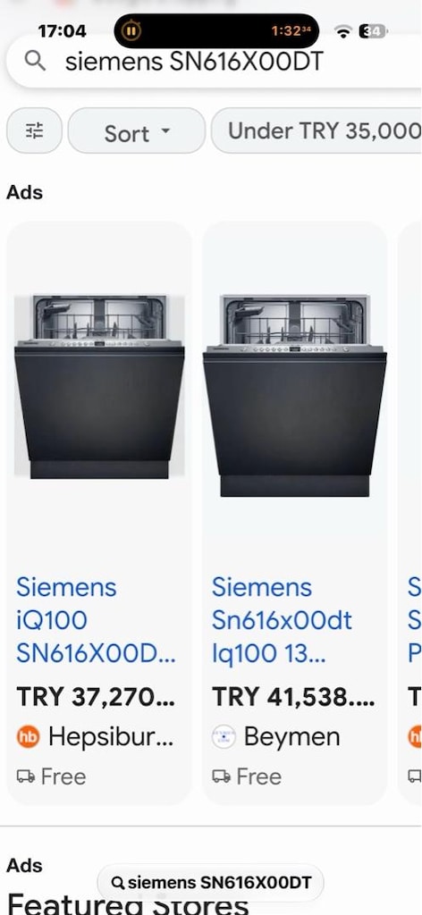 Siemens anlastre bulaşık makinesi - 2