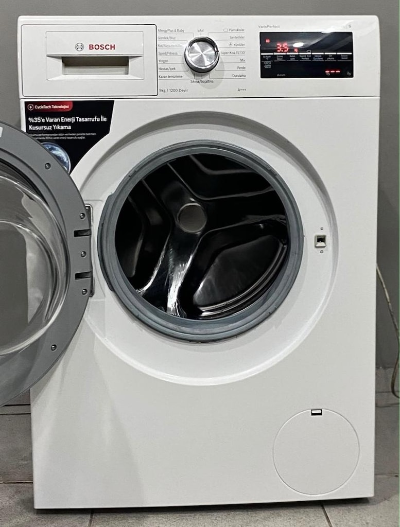 BOSCH SERİE6 9 KG 1200 DEVİR İNVERTER A+++ ÇAMAŞIR MAKİNESİ - 3