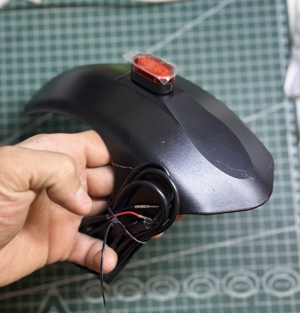 Kugoo G2 Pro & Bood QR1200 Uyumlu Arka Çamurluk - 2