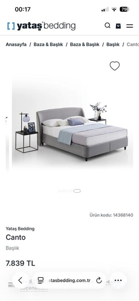 YATAŞ 100/200 yatak başlığı sıfır paketinde - 11