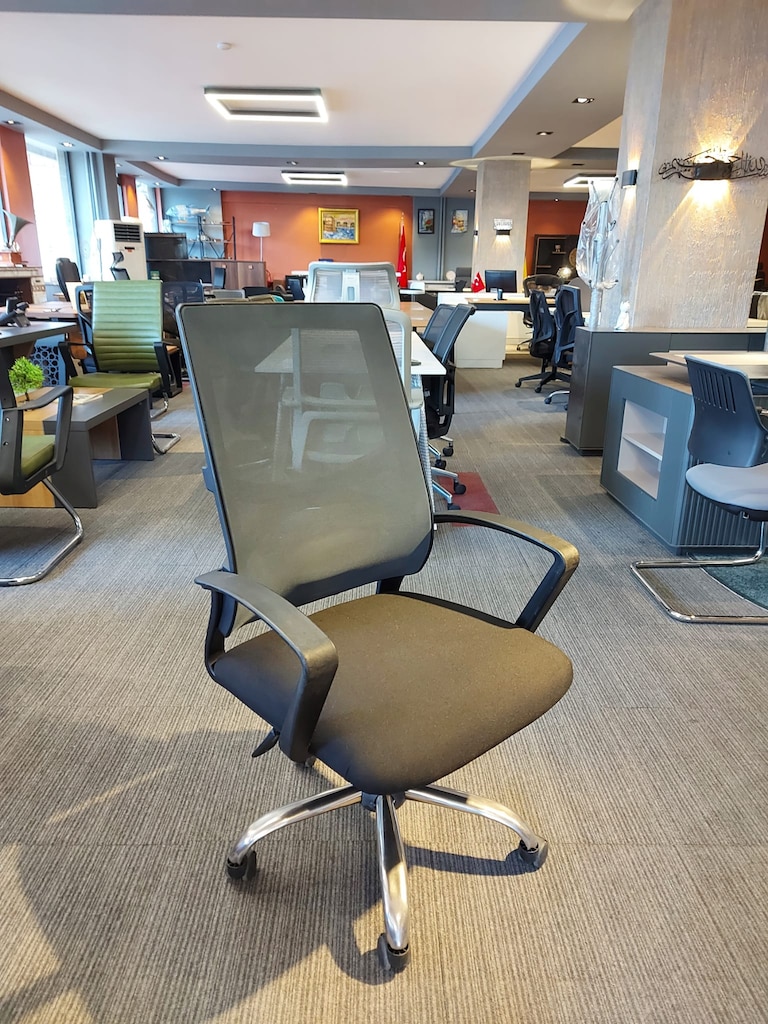 KLAS OFİS ÜSKÜDAR BEL DESTEKLİ FİLELİ ÇALIŞMA KOLTUĞU - 2