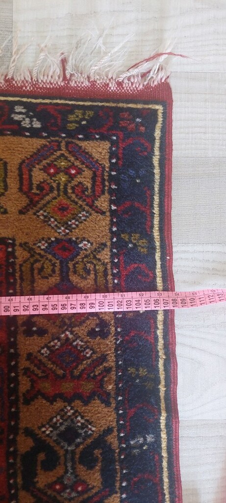 Kayseri Yahyalı yün kök hali el dokuma - 4