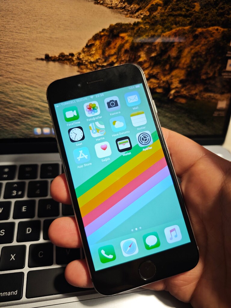 İPHONE 6 TR CİHAZI TEMİZ SORUNSUZ CALISIYOR - 7