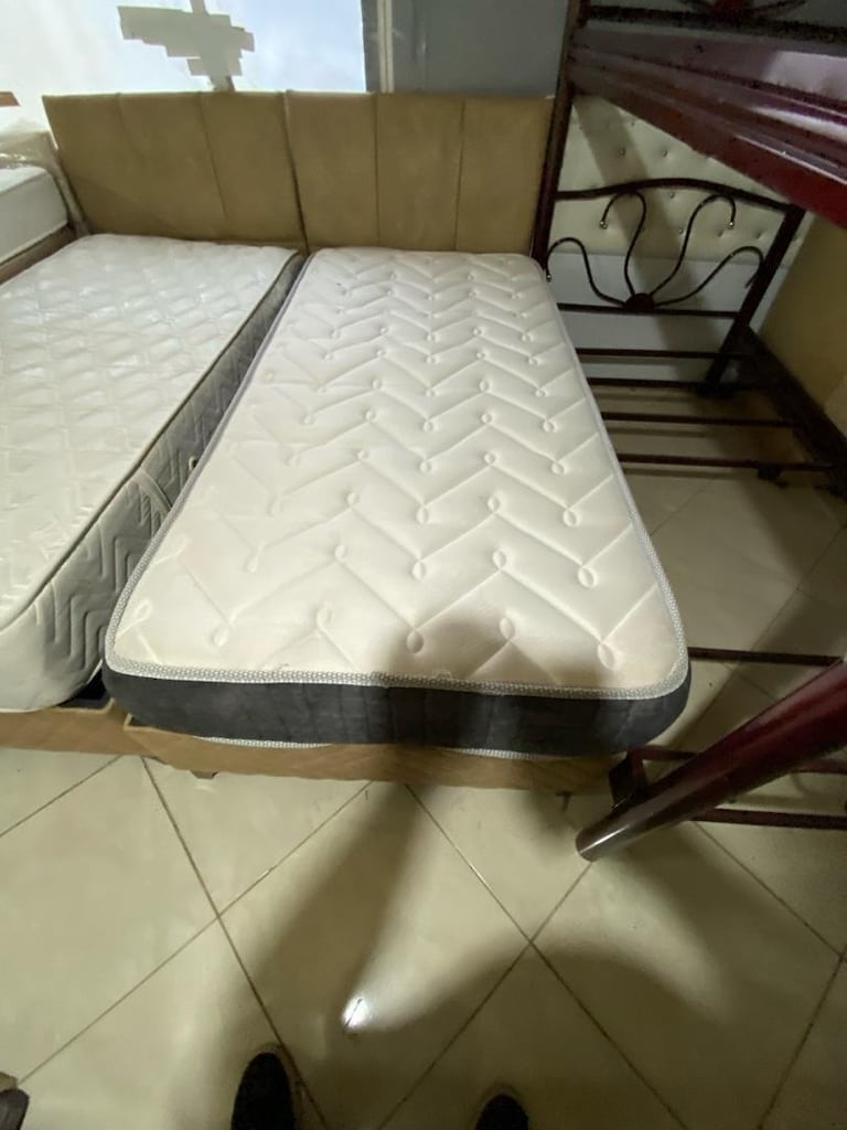 Temiz Tek Kişilik Baza,Başlık, Yatak - 3
