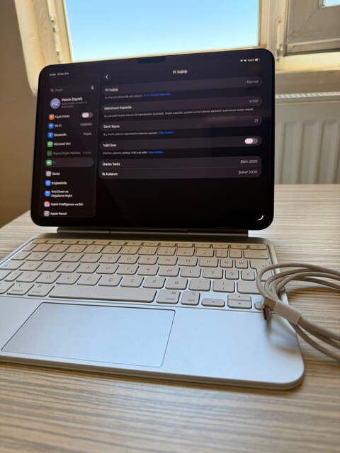 İPad Pro 11 inç M5 Türkiye 21 Ay Garantili 256 GB Yurt içi iPad Pro