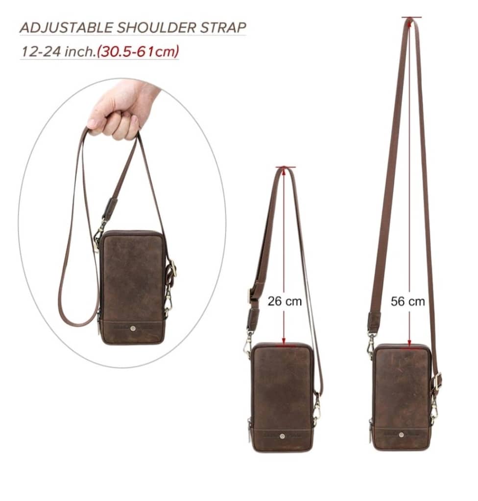 ORIGINAL LEATHER CROSS BELT BAG SINIRLI ADET - 8